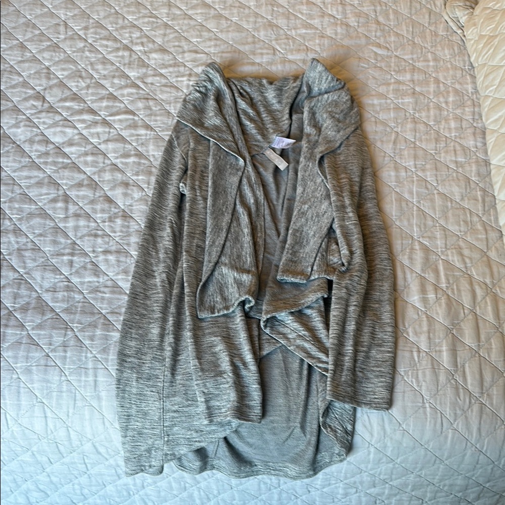 Athleta Cozy Gray Women's wrap Sweater